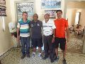 LIVRAMENTO: EX-ATACANTE DO SANTOS VISITA SALÃO DE DANIEL CABELEIREIRO
