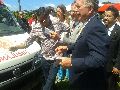 LIVRAMENTO: PREFEITO DR. PAULO RECEBEU AMBULÂNCIA DO SAMU EM SALVADOR