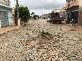 LIVRAMENTO: APÓS CHUVA FORTE RUAS FICARAM ESBURACADAS