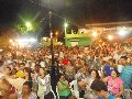 FIÉIS LOTARAM A PRAÇA DO BOM JESUS PARA CELEBRAR INÍCIO DO NOVENÁRIO