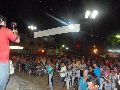 FIÉIS LOTARAM A PRAÇA DO BOM JESUS PARA CELEBRAR INÍCIO DO NOVENÁRIO