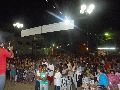 FIÉIS LOTARAM A PRAÇA DO BOM JESUS PARA CELEBRAR INÍCIO DO NOVENÁRIO