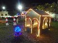 LIVRAMENTO: PRAÇA DOM HÉLIO PASCOAL RECEBE ILUMINAÇÃO DE NATAL