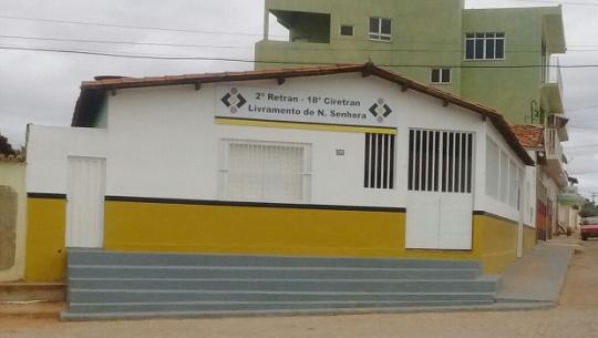 LIVRAMENTO AGUARDA INAUGURAÇÃO DE RETRAN AVANÇADO