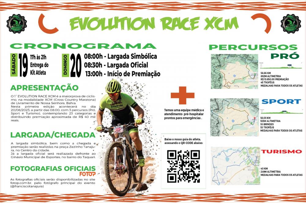 1º EVOLUTION RACE XCM movimenta Livramento com mais de 300 competidores de todo o país