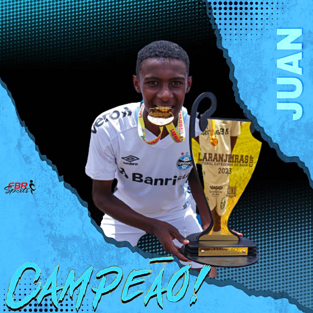 Livramentense é campeão Sub-14 pelo Grêmio de Porto Alegre