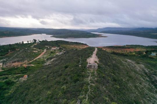 VOLUME DA BARRAGEM LUIS VIEIRA É DE 40.263.060 M³