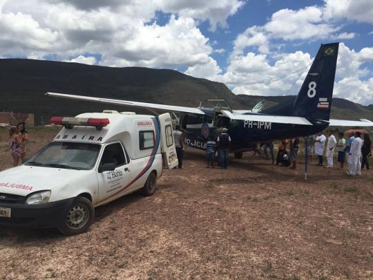 GRAER REALIZA TRANSPORTE AEROMÉDICO DE PACIENTE COM TUMOR CEREBRAL