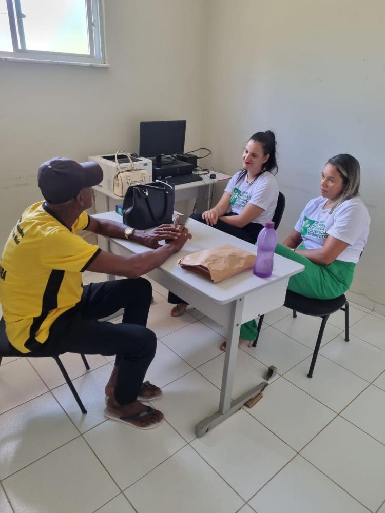 Livramento: Cejusc promoveu ação de cidadania itinerante no Distrito de Iguatemi