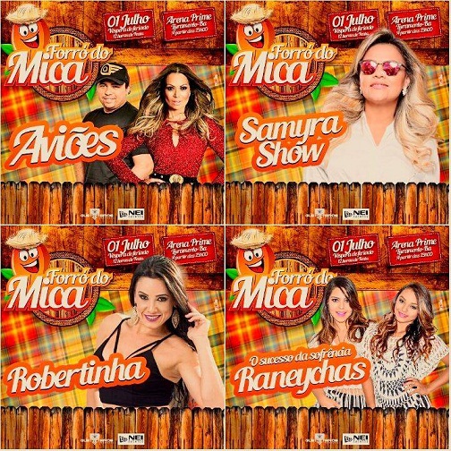 FORRÓ DO MICA: BANDA RANEYCHAS É ANUNCIADA COMO MAIS UMA ATRAÇÃO