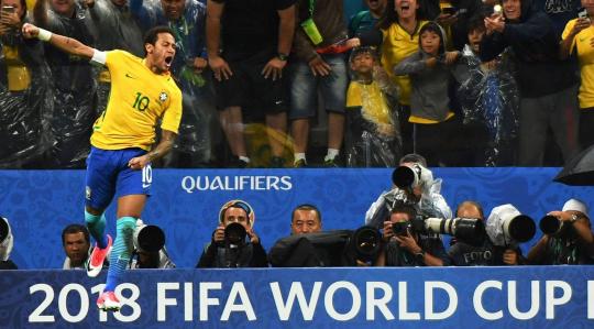 Brasil vence o Paraguai por 3 x 0 e está garantido na Copa do Mundo de 2018