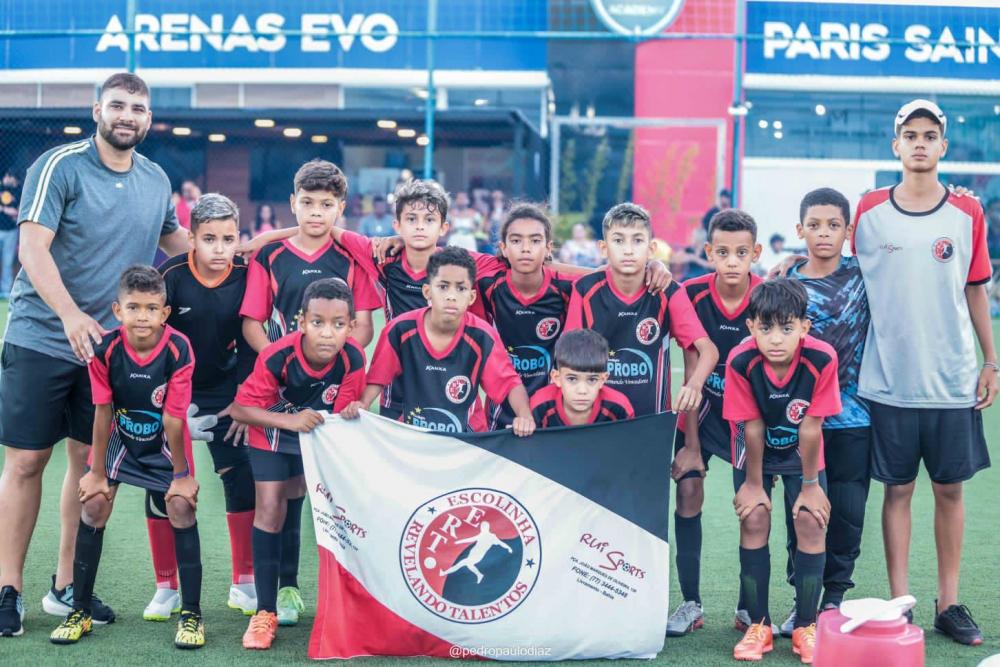 Escolinha Revelando Talentos foi destaque na IBER League Bahia 2023