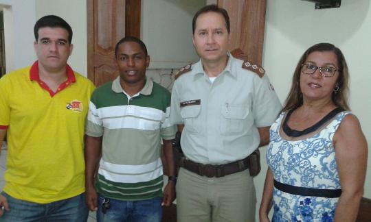 LIVRAMENTO: C. E. HUMBERTO LEAL E G. E. DOM PEDRO II PROMOVERAM PALESTRA NO BAIRRO TAQUARI