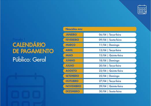 Novo auxílio emergencial inicia calendário de pagamentos na próxima terça-feira