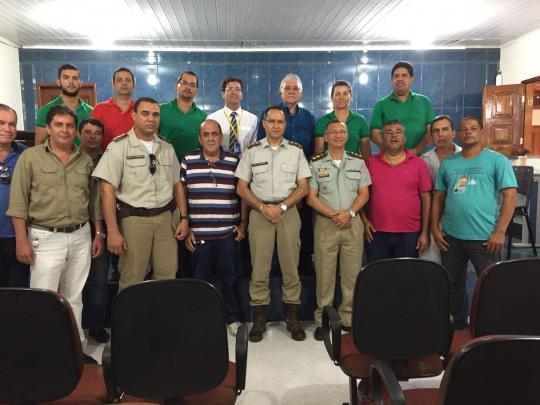 Federação dos Conselhos vem a Livramento e instala o Conselho Comunitário de Segurança Pública local