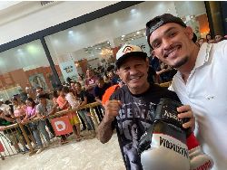 Professor de Boxe Ron Silva está em São Paulo para assistir a luta de Popó