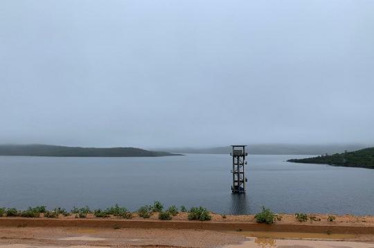 VOLUME DA BARRAGEM LUIZ VIEIRA É DE 53 MILHÕES DE M³