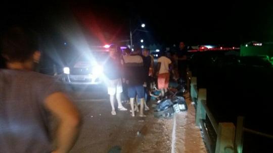 LIVRAMENTO: MOTORISTA É PRESO EM FLAGRANTE PELA POLÍCIA MILITAR APÓS COLIDIR COM MOTOCICLISTA