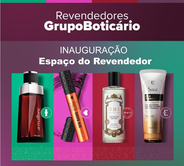 Livramento: Inauguração Espaço do Revendedor O Boticário acontecerá nesta quarta às 9h