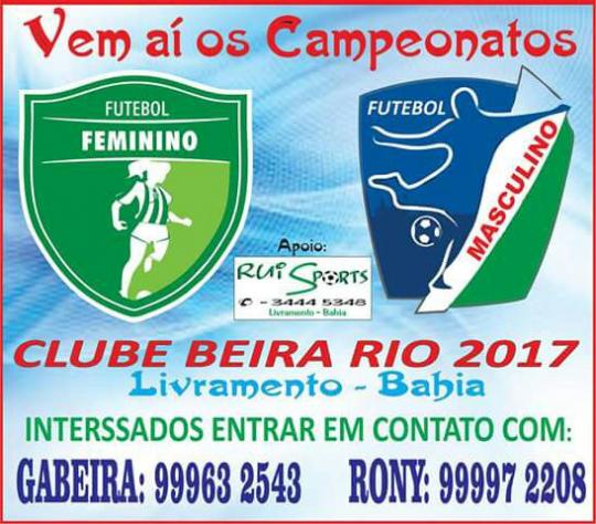 Futebol Arte de Livramento tem início dia 21 de Janeiro no Clube Beira Rio