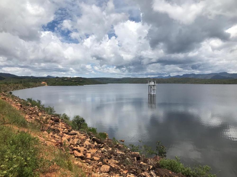 BARRAGEM LUIZ VIEIRA SANGRA HÁ 100 DIAS
