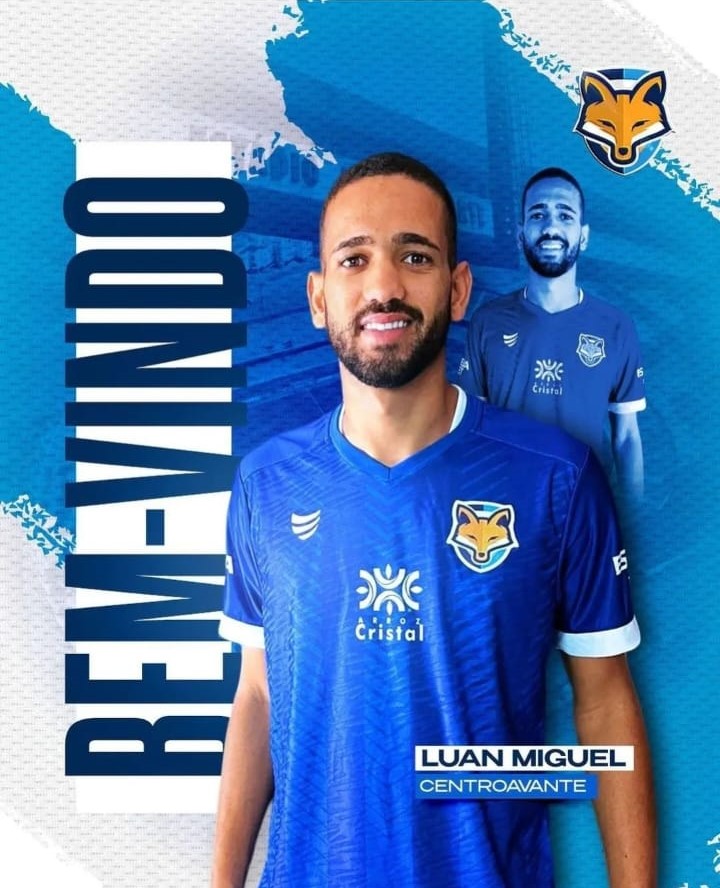 Luan Miguel assinou contrato com o Grêmio Anápolis