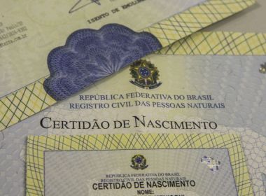 Em 7 meses, mais de 100 mil crianças não tiveram reconhecimento paterno em 2022