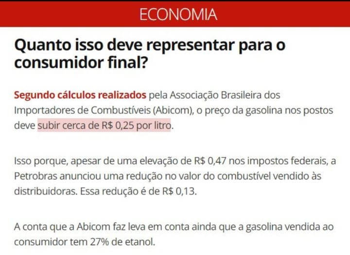Livramento: Gasolina é vendida em alguns postos a R$ 6,59; Brumado custa R$ 4,89