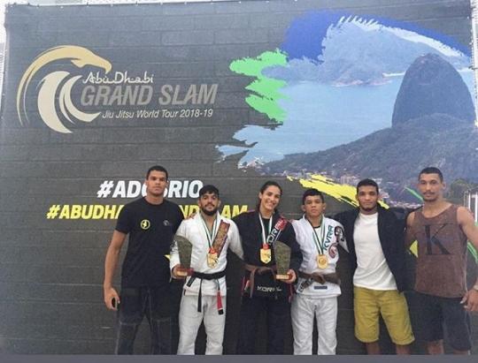 RIO DE JANEIRO: HIAGO GEORGE FOI CAMPEÃO DO ABU DHABI GRAND SLAM JIU-JITSU WORD TOUR 2018-2019