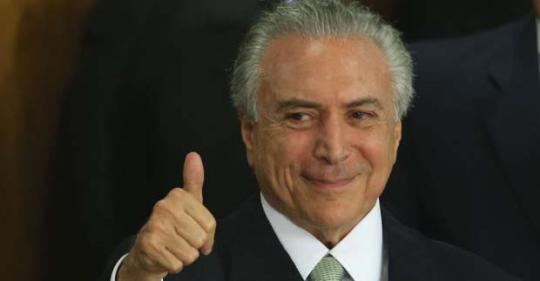 CCJ da Câmara rejeita autorização para investigação contra Michel Temer