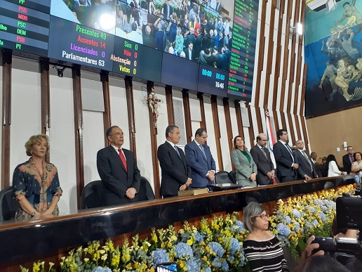 Governador Rui Costa esteve presente na 2ª Sessão Legislativa da 19ª Legislatura da Alba.