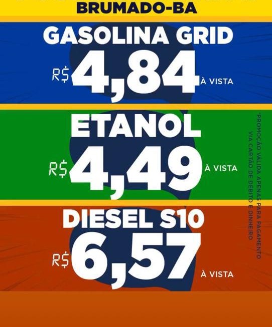 Brumado: Gasolina é vendida a R$ 4,84