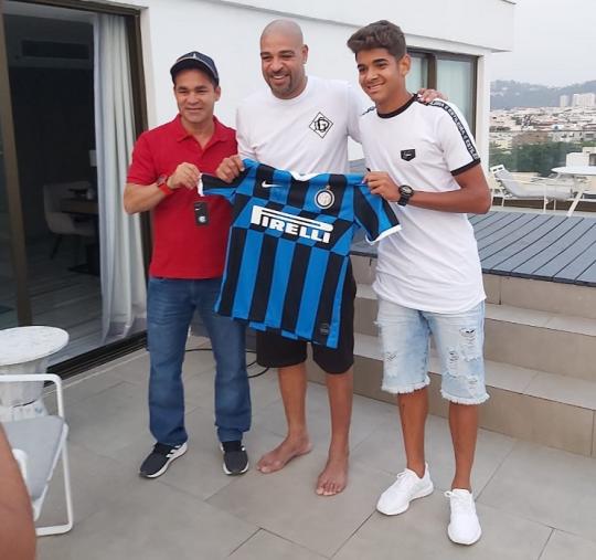 RIO DE JANEIRO: RUI SPORTS E JOÃO NETO SÃO RECEBIDOS POR ADRIANO IMPERADOR