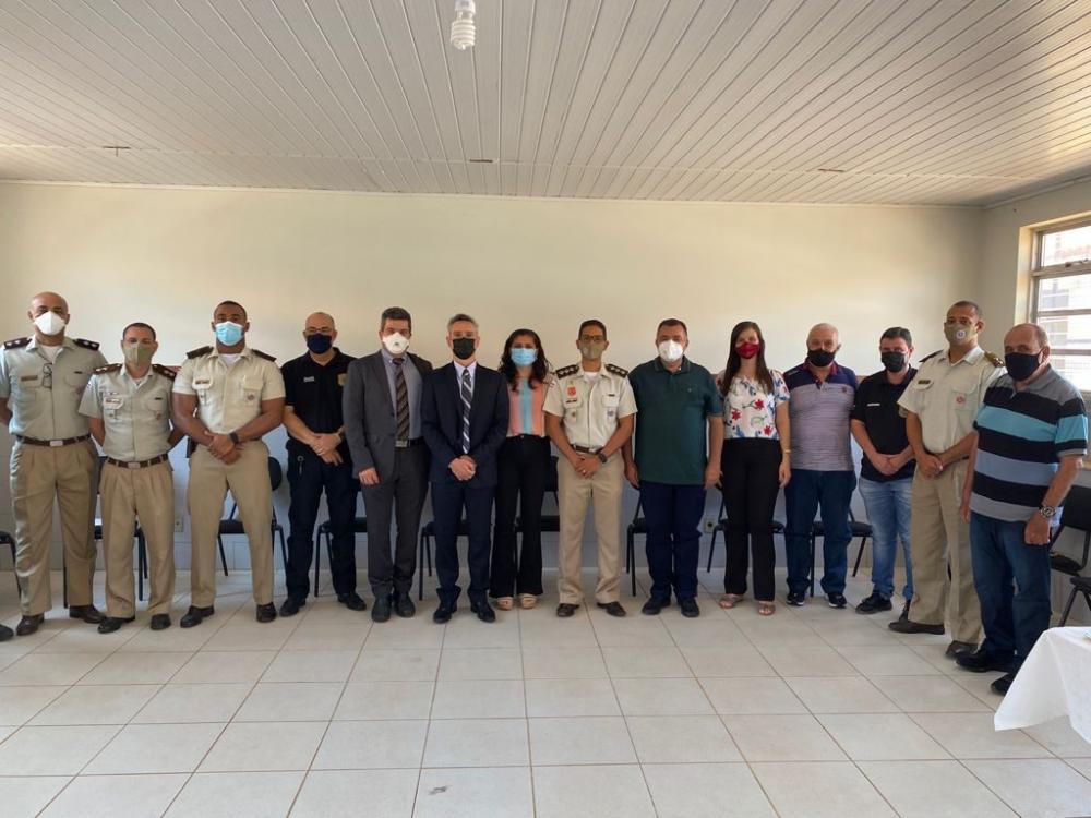 Livramento: Comandante da 46ª CIPM recebe autoridades 