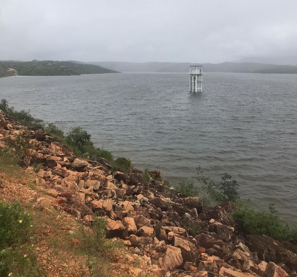 Barragem Luiz Vieira atinge 92% de sua capacidade