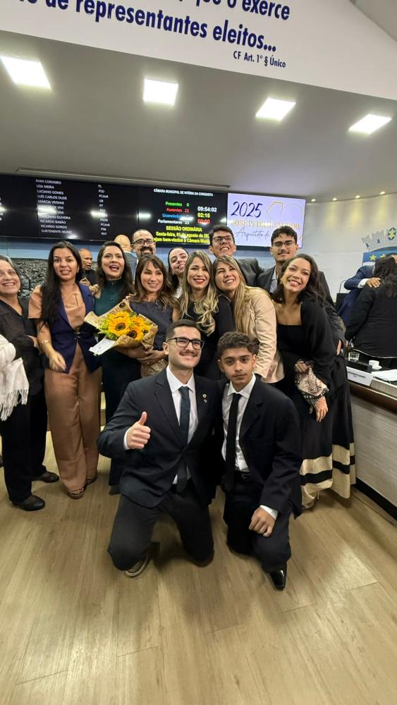Dra. Gabriela Garrido tomou posse como vereadora na Câmara Municipal de Vitória da Conquista