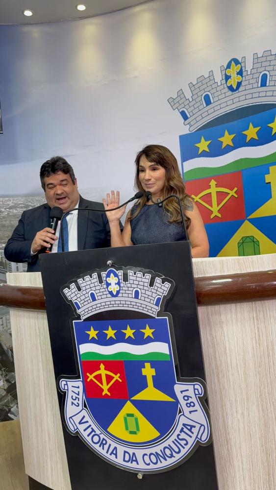 Dra. Gabriela Garrido tomou posse como vereadora na Câmara Municipal de Vitória da Conquista