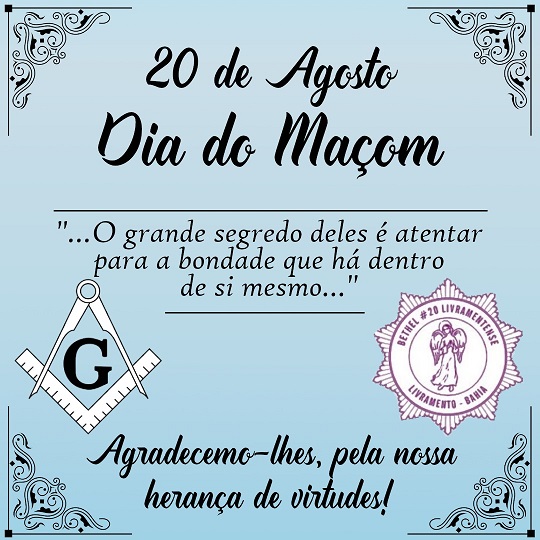 BETHEL 20 LIVRAMENTENSE PRESTA HOMENAGEM AO DIA DO MAÇOM
