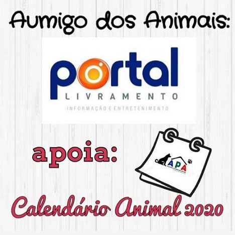 LIVRAMENTO: ASSOCIAÇÃO PROTETORA DOS ANIMAIS LANÇA O CALENDÁRIO APA 2020