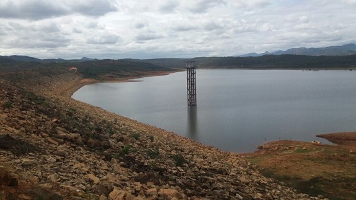 RIO DE CONTAS: BARRAGEM LUIS VIEIRA TEM APENAS 17,7 MILHÕES DE M³, EQUIVALENTE A 16,83% DE SUA CAPACIDADE TOTAL