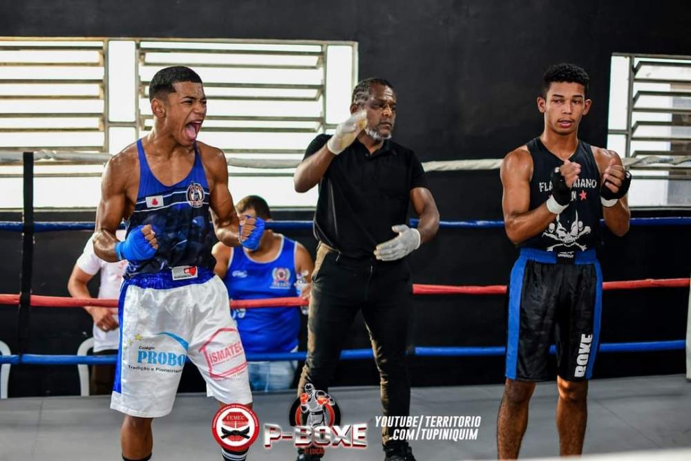 Livramentense Keu Silva participa de evento de boxe em São José do Rio Preto/São Paulo