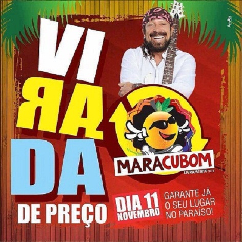 MARACUBOM INDOOR TEM VIRADA DE PREÇO NESTA QUARTA-FEIRA, 11 DE NOVEMBRO !!