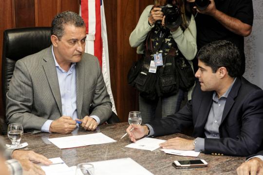 Eleições 2018: Pesquisa aponta ACM Neto com 54,5% contra 24,1% de Rui Costa na corrida 