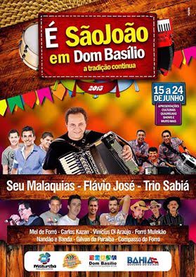 Festejos Juninos de DOM BASÍLIO 