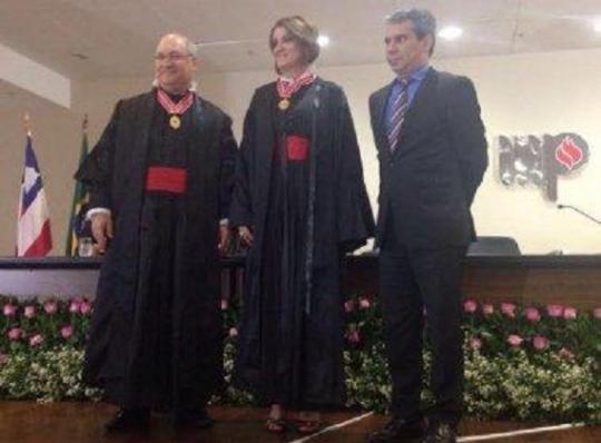 Com promessa de 'manter o parquet baiano unido', Ediene Lousado assume MP-BA