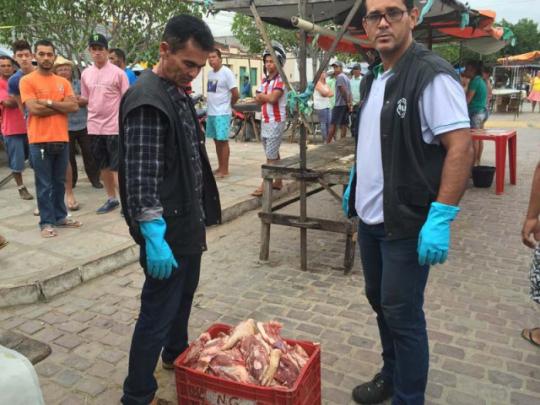 Chapada: Operação apreende mais de 700kg de carne clandestina na região de Jacobina