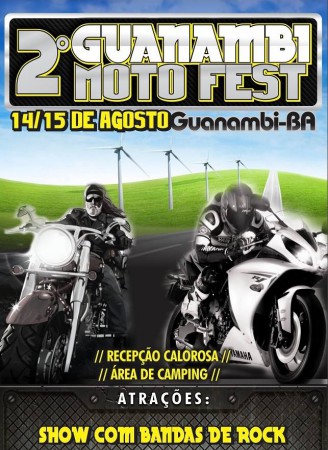 MOTO CLUBE ÁGUIAS DO ASFALTO PROMOVE 2º GUANAMBI FEST 