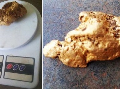 Pepita de ouro de R$ 112 mil é achada em buraco de tatu em Santaluz