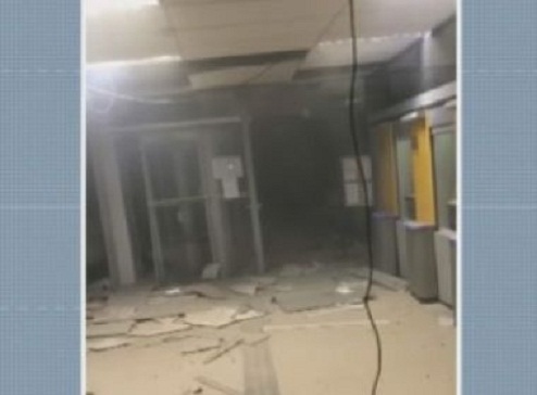 Correntina: Quadrilha explode agências do Banco do Brasil, Caixa e Bradesco