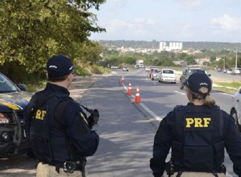 PRF registra 764 acidentes em rodovias federais durante o feriado